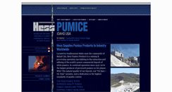 Desktop Screenshot of hesspumice.com